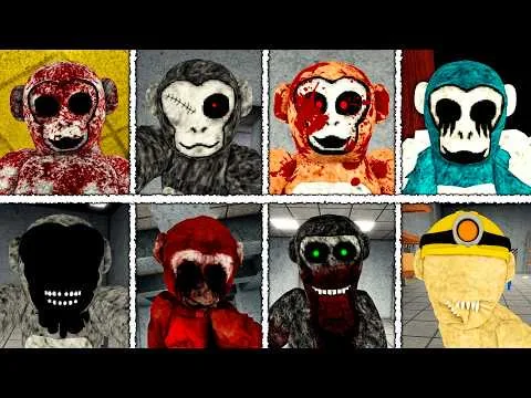 Lethal Ape Experience (Update) - All Monster Jumpscares & Lore